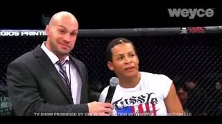 Transgender MMA Fighter Fallon Fox Beats Opponent In 39 Seconds Has Only Broken ONE Skull NOT Two [upl. by Namreg]