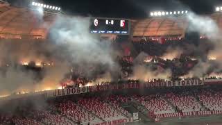 Bari Fans Amazing Stroboscope Pyro Show vs Catanzaro  Serie B 18102024 🔥 [upl. by Melac]