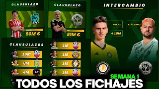 TODOS los FICHAJES de la SEMANA 1 del MERCATO  Kings League [upl. by Carmina]