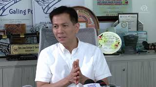 Bataan Governor Joet Garcia gives updates on MT Terranova oil spill on Tuesday July 30 [upl. by Giorgi829]