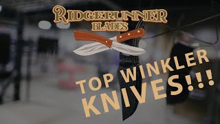 Ridgerunners Top Winkler Knife models [upl. by Jacobina244]