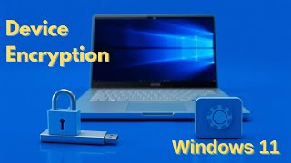 How to Turn On or Off BitLocker Device Encryption on Windows 11 [upl. by Hayman637]