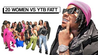 20 WOMEN VS 1 RAPPER YTB FATT [upl. by Lladnek]