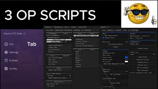 3 OP SCRIPTS FOR DOORS pastebin no lootlink [upl. by Anaytat]