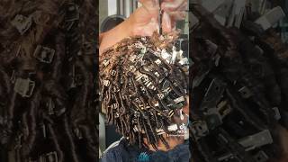 Coilcomb twist natural hair finish [upl. by Caz]