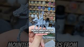 Mounted Gunfighters greatescapegames deadmanshand wildwest miniaturewargaming gunfighters [upl. by Eadnus]