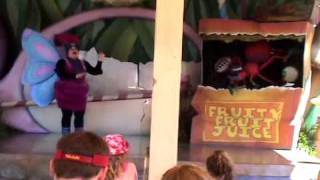 Disneys California Adventures  A Bugs LIfe Ugly Bug Ball Part 1 [upl. by Etnoek35]