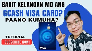 NEW GCASH VISA CARD  PAANO MAG ORDER  TUTORIAL  Marlowe Vicoy [upl. by Siuqcram]