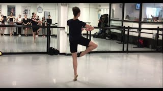 Pirouette En Dehors ballet tutorial beginner [upl. by Kauffman]