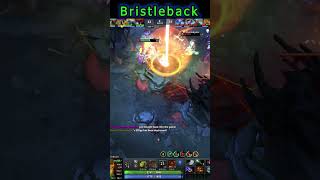 3 Level In 6 Seconds Bristleback Likes this Very Much dota2 dota2highlights rampage [upl. by Ier]