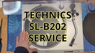 Technics SLB202 General Servicing [upl. by Humpage387]