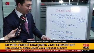 MemurEmekli Maaşında Zam Tahmini Ne En Düşük Memur Maaşı Ne Kadar Olacak [upl. by Sllew64]