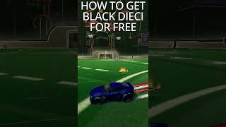 FREE BLACK DIECI rocketleague gaming rlesports rocketleagueclips rl [upl. by Fadden]