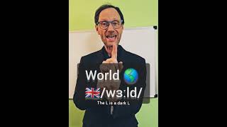 Pronounce WORLD 🌎 wɜːld in BRITISH ENGLISH 🇬🇧 english hablaingles englishaccent learnenglish [upl. by Yevre13]