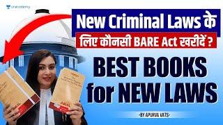 🚨New Criminal Laws Best Bare Acts amp Books [upl. by Emelyne]