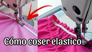 APRENDE A COSER ELÁSTICO EN UN MINUTO [upl. by Naot]