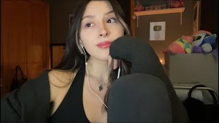 ASMR TO FEEL EXTRA SLEEPY 🎀 up close whispers hand sounds trigger words perfume plucking etc [upl. by Rehpetsirhc]