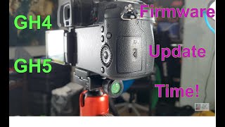 How to update your Firmware on Panasonic GH4 or GH5 [upl. by Auhs]