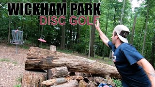 WICKHAM PARK doubles disc golf round [upl. by Farrar]