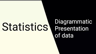 Diagrammatic Presentation of data  Statistics [upl. by Benildis592]