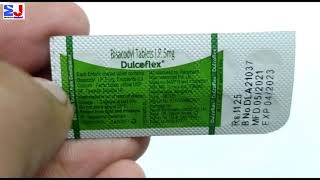 Dulcoflex Tablet  Bisacodyl 5mg tablet  Dulcoflex tablet use for constipation gas review Hindi [upl. by Slaughter503]