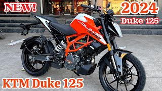 New 2024 Model Ktm Duke 125 Review  Ktm Duke 125 New Model 2024  ktm duke 125 vs mt 15 [upl. by Schroth291]