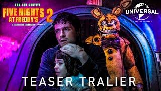 Five Nights at Freddys 2  quotAnimatronicsquot TV Spot 2024  fnaf movie 2  fnaf 2 trailer [upl. by Crispin]