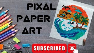 easy pixel art tutorial  how to draw pixel pattern for beginners 🎨 [upl. by Audsley92]