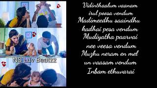 Unnale Ennalum en jeevan song lyrics  Theri movie [upl. by Ludwigg]