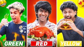 Same Same But Diffelent 🤣 പണി വരുന്ന വഴി 😱 Colour Food Challenge  We Talks wetalks [upl. by Solitta]