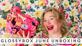 Glossybox June 2024 unboxing You need to see this one 😜 [upl. by Sander299]