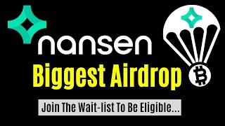 Nansen Airdrop  Nansen Airdrop Waitlist  Nansen AI V2 Early Access nansenairdrop nansen [upl. by Aihsikal426]