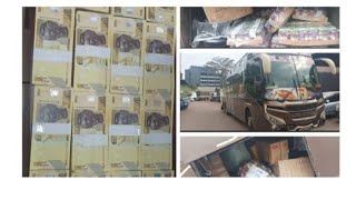 Interception des millions de francs congolais en ouganda par l’URA [upl. by Lindley]