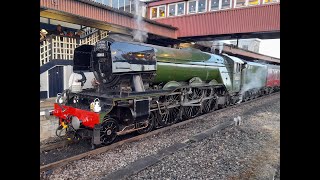 60103 Flying Scotsman at Leeds amp York  Sunday 9th July 2023 [upl. by Tessler322]