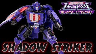 Sideburn is that you  Transformers Legacy Evolution Shadow Striker  transformers [upl. by Airlee]