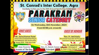 StConrads Inter CollegeAgra 35th Annual Sports Day 20242025 [upl. by Asik118]