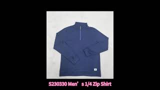 S230330 Men’s 14 Zip Shirt [upl. by Hahn]