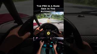 Ferrari F50 Forza Horizon 5 Steering Wheel Gameplay and Real Car Facts Part 6 4K [upl. by Yeuh]