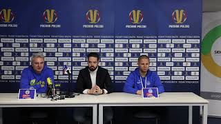 Konferencja prasowa po meczu Unia Skierniewice  Ruch Chorzów [upl. by Nuaj]