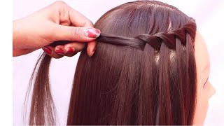 top cutest hairstyle for birthday girl  open hair hairstyle  trendy hairstyle  hair style girl [upl. by Enimassej]