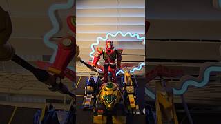 Power Rangers Mighty Morphin Legacy Red Dragon Thunderzord 85 shorts [upl. by Ayotel]