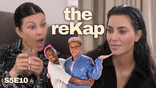 Kim Kardashian COPIES Kourtney Kardashian On The Season Finale  the reKap Kardashians S5E10 [upl. by Adnauqaj]