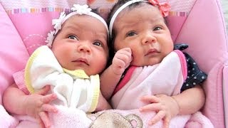 How to tell the Twins apart  April 04 2014  itsJudysLife Daily Vlog [upl. by Ynneg594]