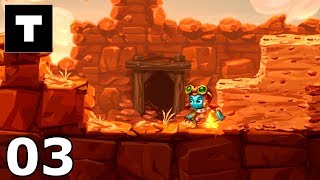 SteamWorld Dig 2 Cave 03  Tenacious Trollies [upl. by Norreht809]