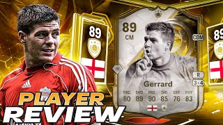 😳89 ULTIMATE SUCCESSION ICON GERRARD PLAYER REVIEW  EA FC 25 ULTIMATE TEAM [upl. by Leeth]