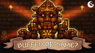 Has ReLogic Already BUFFED Golem  Terraria [upl. by Aisetra703]