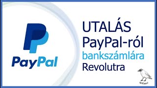 Utalás PayPalról bankszámlára utalás PayPalról Revolutra [upl. by Namurt]