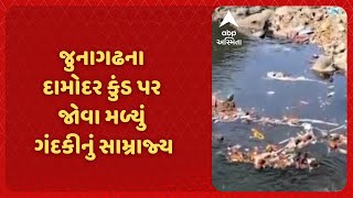 Damodar Kund  જુનાગઢના દામોદર કુંડ પર જોવા મળ્યું ગંદકીનું સામ્રાજ્ય [upl. by Irap]