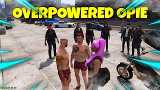 Opies Overpowered Bike Trolls Cops in Redline GTA 5 RP [upl. by Toh]