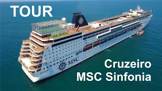 Cruzeiro MSC Sinfonia  Tour pelo cruzeiro Março de 2020  Montevidéu e Buenos Aires [upl. by Perri]